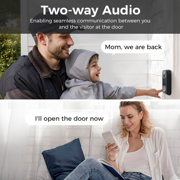 SmartLink Dual Camera Wireless Video Doorbell