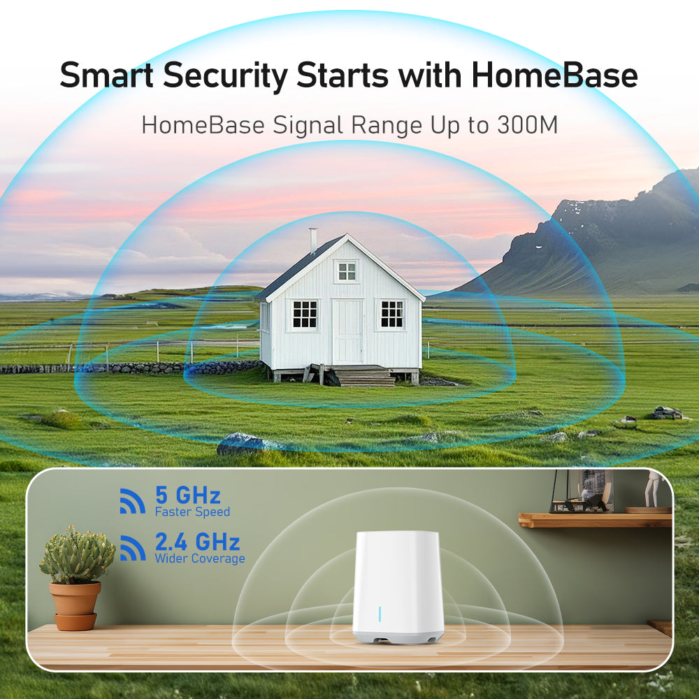 SmartLink 4K Wireless Solar Security Camera kit