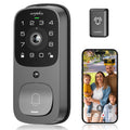 Smart link Security Door Smart Locks with Video Doorbell and Camera