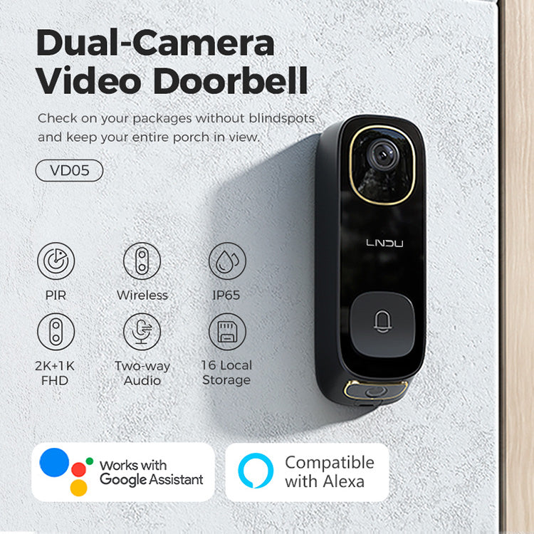 SmartLink Dual Camera Wireless Video Doorbell
