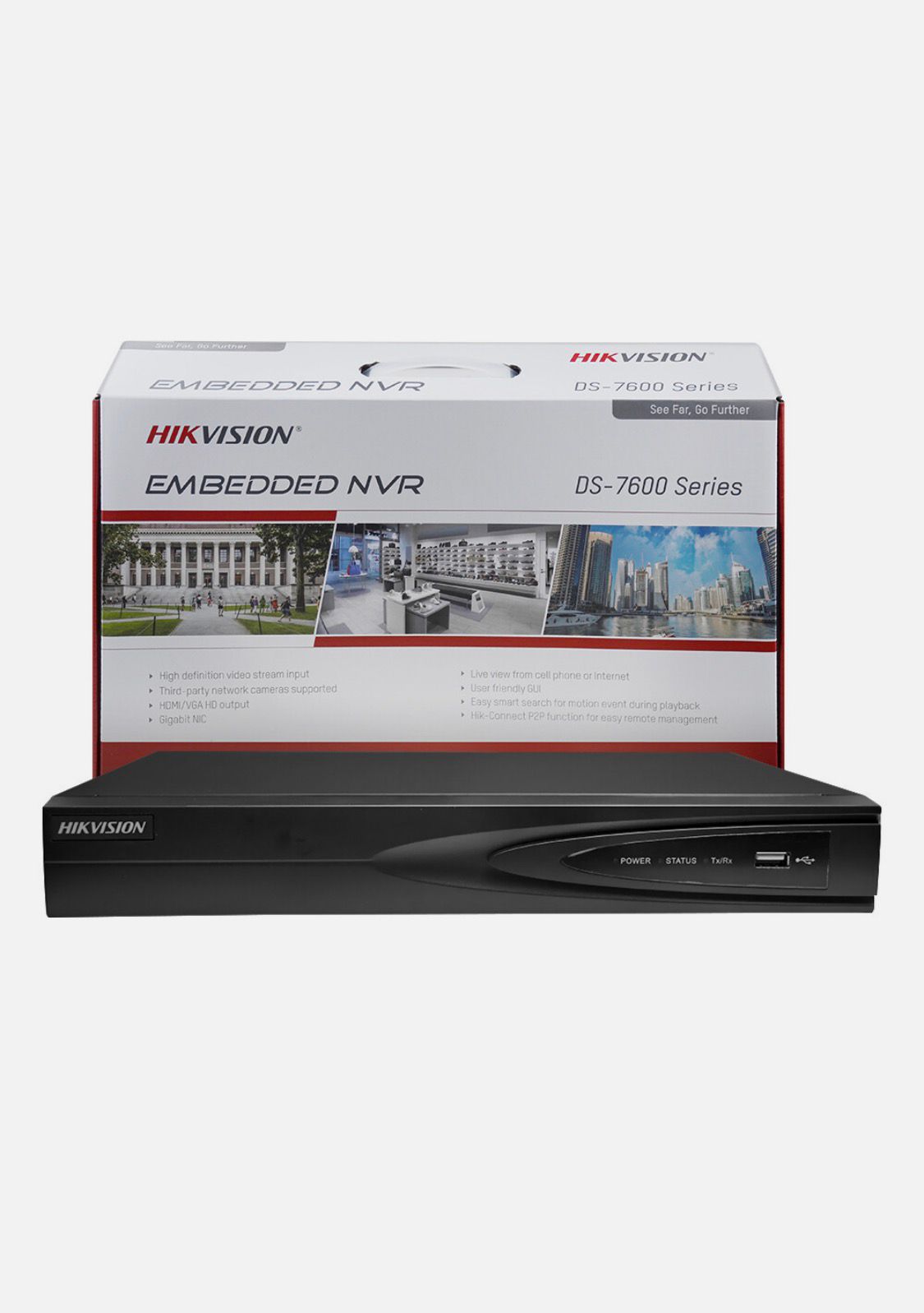 HikVision 4K 8Ch POE NVR WITH 2 TB HDD
