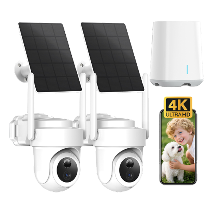 SmartLink 4K Wireless Solar Security Camera kit