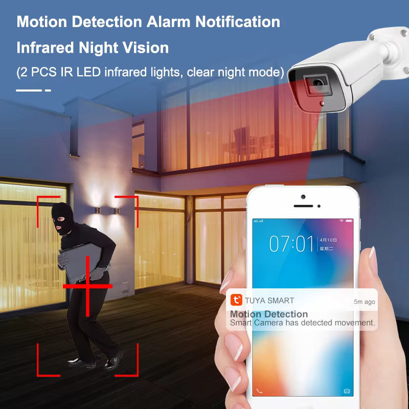 Smart Link 4K 8MP PoE Bullet Camera