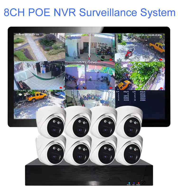 Smart Link 4K 8MP PoE Turret Camera