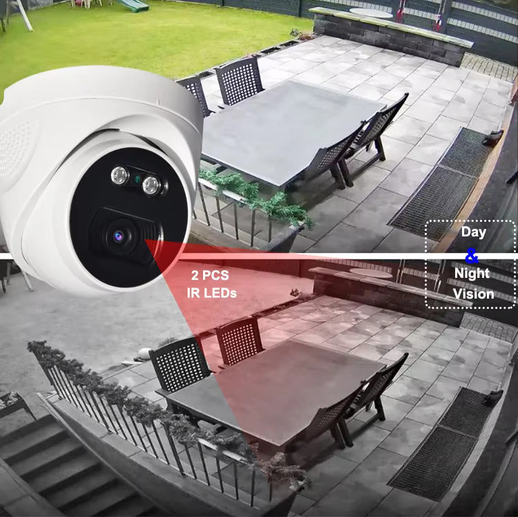 Smart Link 4K 8MP PoE Turret Camera